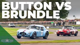 Button vs Brundle battle - Cobra vs E-type at Revival