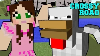 Minecraft: CROSSY ROAD! (CAN YOU MAKE IT ACROSS?!) Mini-Game