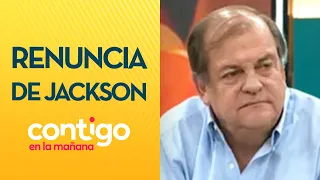 "FUE UN ERROR": El tajante análisis de Francisco Vidal por renuncia de Jackson -Contigo en al Mañana
