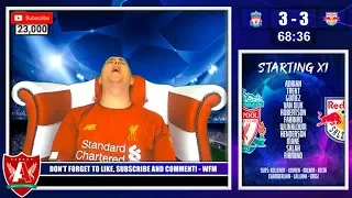 CRAZY LIVERPOOL 4-3 SALZBURG GOAL REACTIONS