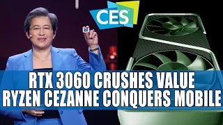 RTX 3060 Crushes Value & Performance | AMD Conquers Mobile with Ryzen Zen 3 Cezanne