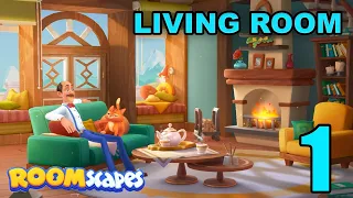 Roomscapes Living Room Area Gameplay Walkthrough - Part 1 (Android, iOS)