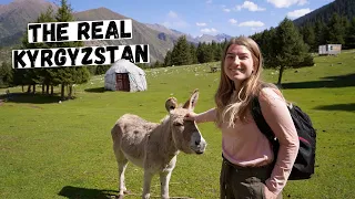 Inside a Yurt Camp in the remote mountains of Kyrgyzstan 🇰🇬