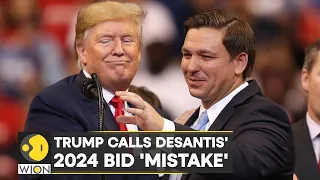 US Midterm Elections 2022: Trump threatens to release 'unflattering information' on DeSantis | WION