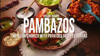 Pambazos  | Mexican Tortas Dipped in Salsa & Stuffed with Chorizo con Papas