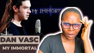 First Time Reacting To Dan Vasc My Immortal Evanescence Male Cover Reaction