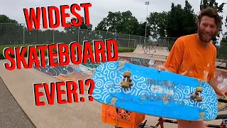 The WIDEST Skateboard EVER - S7E6