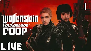 LIVE-Прохождение COOP: Wolfenstein: Youngblood  - [Часть 1]