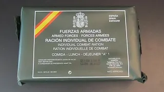 2019 Spanish Armed Forces Individual Combat Ration