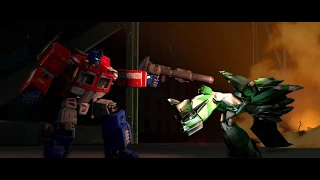 Bumblebee Movie -  Cybertron Scene Optimus vs Decepticons [SFM]