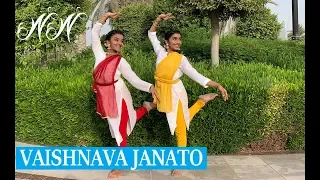 Vaishnava Janato | Classical Dance Choreography | Nidhi & Neha