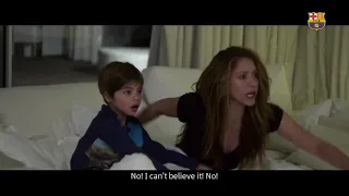 Shakira reaction after Barcelona beaten 4-0 against Liverpool