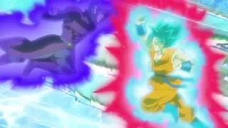 Kaioken Goku vs Timeskip Hit