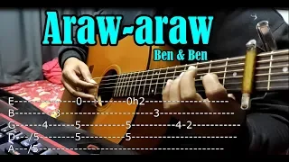 [TABS] (Ben & Ben )  Araw-Araw |  Fingerstyle Guitar Short Cover