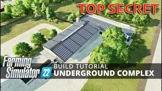 FS22 DIY Underground Complex | How To | Game Editor Tutorial - #fs22 #farmingsimulator22