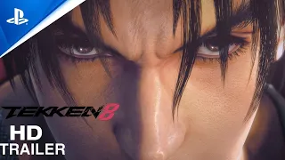 Tekken 8 Story & Gameplay Teaser Trailer(4K HDR 60FPS)