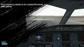 How to Get IFR Flight Following and Taxi & Take Off Clearance for Airbus A320 Neo - MSFS 2020