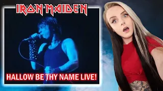 Is Iron Maiden Better Live? Iron Maiden - Hallowed Be Thy Name LIVE REACTION