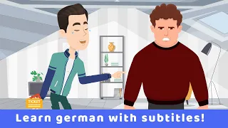 Deutsch lernen | Dialog | Gib mir die Tickets!😡🎫 | Wortschatz und wichtige Verben