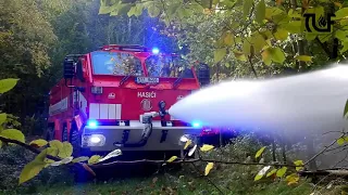 Tatra hasičů Záchranného útvaru HZS ČR Hlučín CZS 40/12000 S3 Titan
