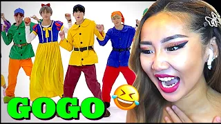 PRINCESS V! 😳 BTS ‘GOGO’ HALLOWEEN DANCE PRACTICE & THINGS YOU DIDN’T NOTICE 😂❤️  | REACTION/REVIEW
