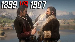 1899 Dutch vs 1907 Dutch Battle Mod | NPC Fights | Red Dead Redemption 2