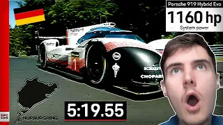 HOW?? Fastest Lap Record At Nürburgring By Porsche 919 Hybrid Evo | REACTION