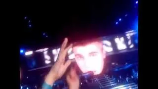 Justin Bieber - Out of town girl (Believe Tour. Russia, St. Petersburg 04/28/13)