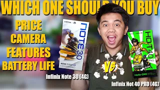 Infinix Note 30 4G vs Infinix Hot 40 Pro 4G: Which One Should You Buy?