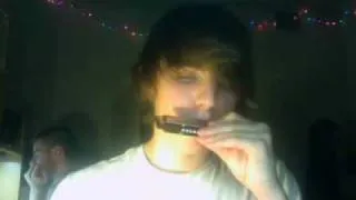 I got a harmonica!