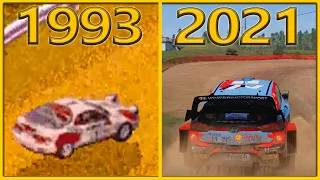 Evolution of WRC Games 1993-2021