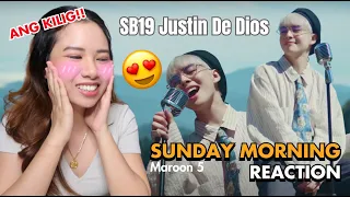 SB19 REACTION JUSTIN Sunday Morning (Maroon 5) | LOVE IT!! ❤️