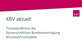 Online-Pressegespräch der KBV: Coronavirus-Update Impfen