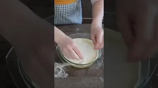 Just flour, water and salt!