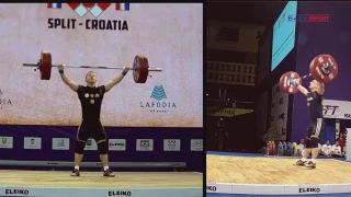 European Weightlifting Championships 2017 Men Senior 69 kg B