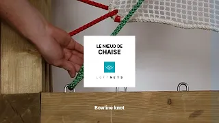 Tuto : Réalisez un Noeud de chaise  / Bowline knot - LoftNets