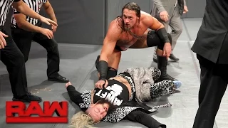 Enzo Amore is ambushed before the Six-Man Tag Team Match: Raw, April 24, 2017