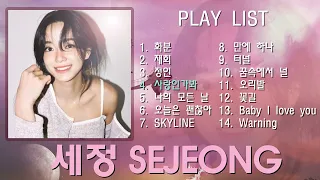 세정 노래모음 Sejeong Song Playlist │힐링타임