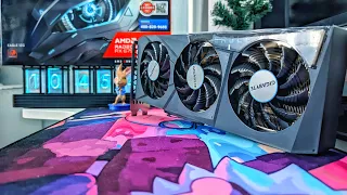 Тест видеокарты Gigabite Radeon RX 6750 GRE Eagle OC 12 Гб