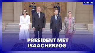 Official welcome ceremony was held for President of Israel Isaac Herzog