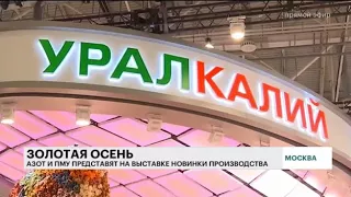 «УРАЛХИМ» представил инновационные продукты на выставке «Золотая осень – 2017»