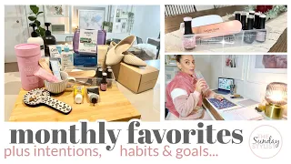 MONTHLY FAVOURITES 💓 NEWHOMEWEAR + HABITS AND GOALS ft The Collagen Co || THE SUNDAY STYLIST