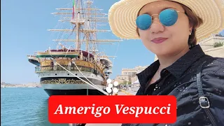 Amerigo Vespucci in Malta: The world's most beautiful ship// August 27, 2022