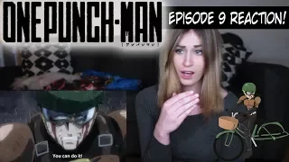 One Punch Man Episode 9 Unyielding Justice REACTION!