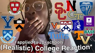 COLLEGE DECISION REACTION 2024| Ivies, T20s, UCs, full-rides, etc 💌