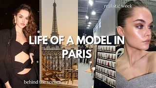 realistic week in my life as a model in PARIS 💌 castings, fittings & chaotic behind the scenes