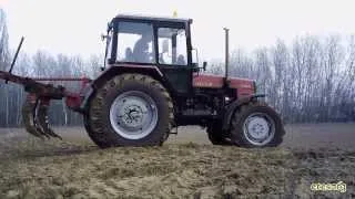 Mtz 1025.2+3 késes lazító 2014 szezon nyitó videó!