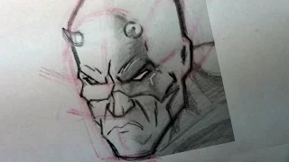 How To Draw Daredevil: Head