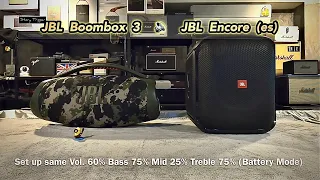 JBL Boombox 3 vs JBL Partybox Encore (essential)