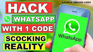 whatsapp be hacked by a code ? A shocking Reality